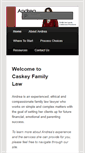 Mobile Screenshot of caskeyfamilylaw.com