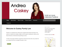 Tablet Screenshot of caskeyfamilylaw.com